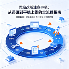 莲花建站-网站改版注意事项：从调研到平稳上线的全流程指南