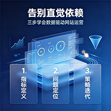 萍乡建站-告别直觉依赖：三步学会数据驱动网站运营